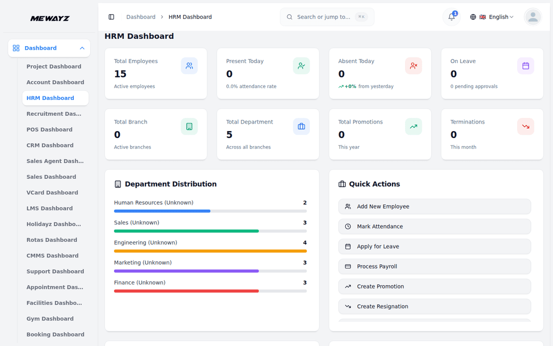 Mewayz Operations dashboard — platform screenshot